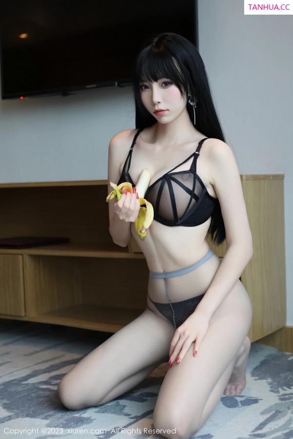   [XiuRen]高清写真图 2023.05.10 No.6714 谭小灵 制服黑丝第61张图片